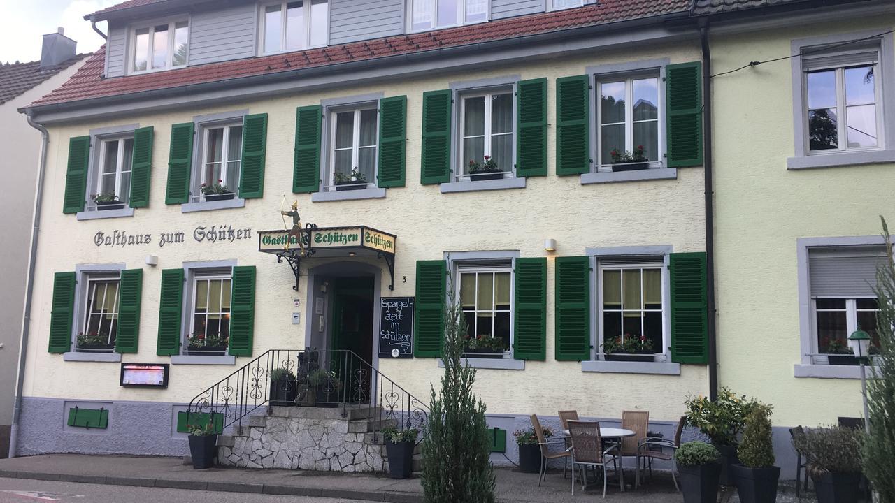 Gasthaus Schuetzen Хорнберг Екстериор снимка